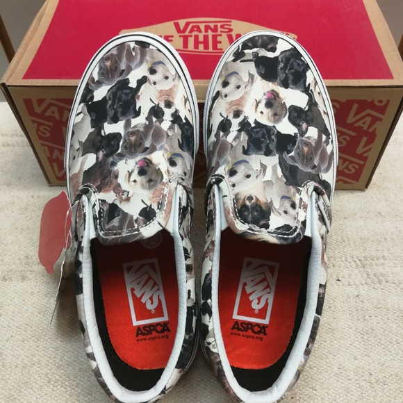 Vans x ASPCA Puppies Kids Slip-On - Picture 2 of 8
